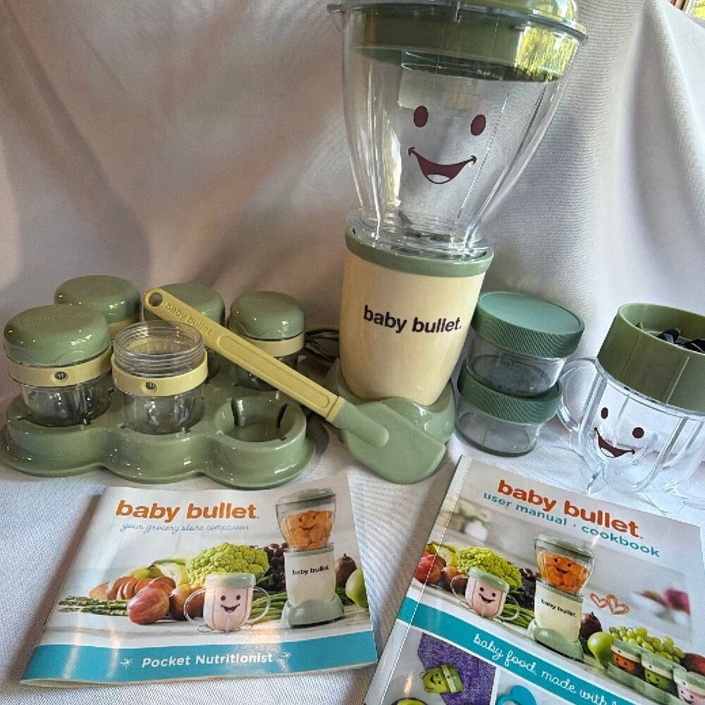 Baby Bullet by Magic Bullet Baby Food Maker and Storage with Cookbook BB-IM003G-